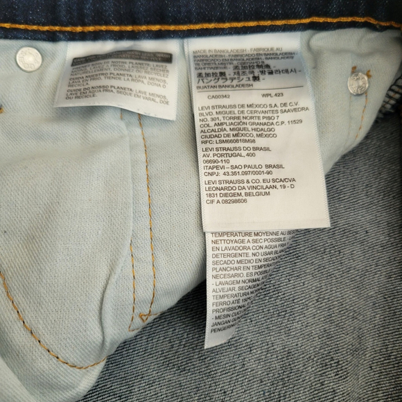 Levi's 512 Jeans Men's Size 31/32 Excellent Condition - Picture 9 of 11